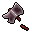broken throwing axe