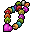 candy necklace / 14kks