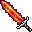 fiery spike sword